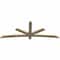 Ekena Millwork Alberta Rough Sawn Timber Gable Bracket, Douglas Fir, 84"W x 31"H x 2"D x 4"F, 9/12 Pitch GBW084X31X0204ALB00RDF - alternate 4